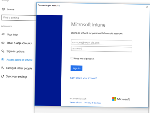 intune najít mé zařízení Windows 10