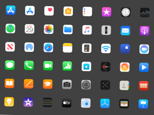 iOS-ikoner