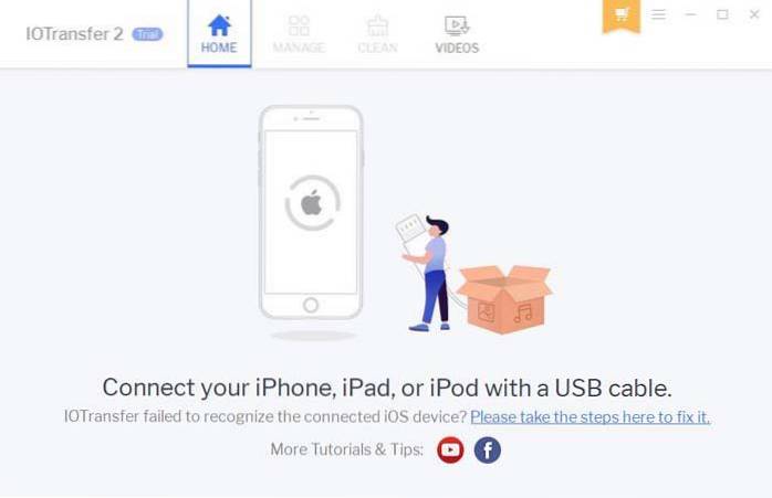 IOTransfer Easily Manage Your iOS Device in Windows