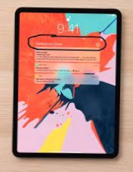 ipad varslingssenter-knapp