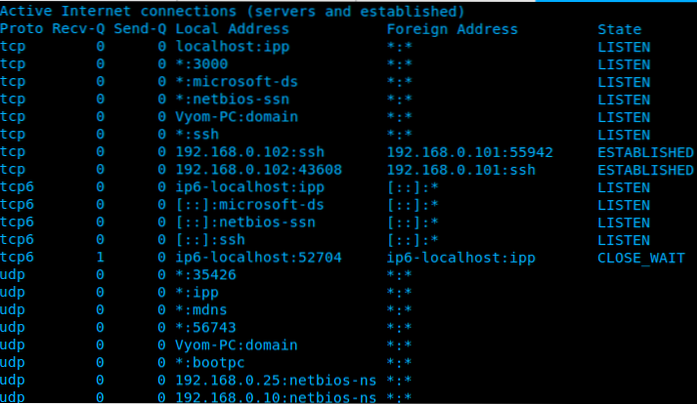 Linux Netstat Command Line Tips and Tricks