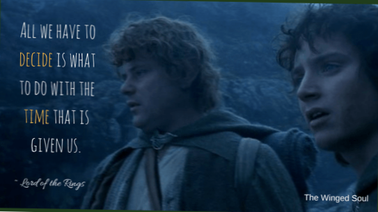 lord of the rings dialogue quiet