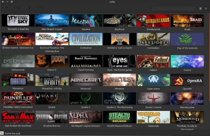 Verwalten Sie Ihre Linux-Spielbibliothek mit Lutris