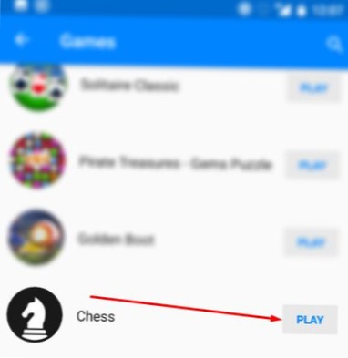 messenger chess removed