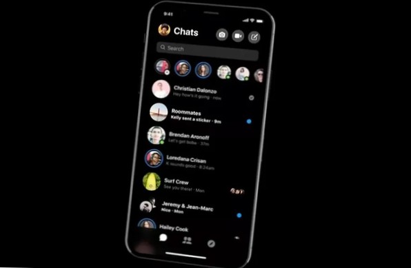 messenger mørk tilstand android