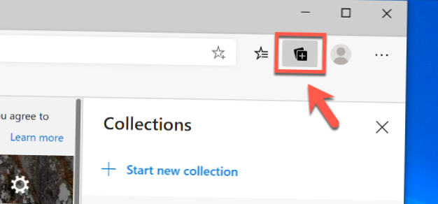 microsoft edge collections