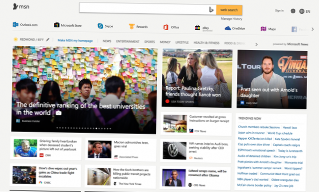 microsoft news feed