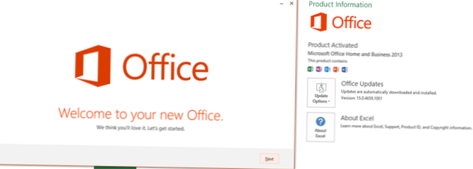 Microsoft Office se neustále objevuje