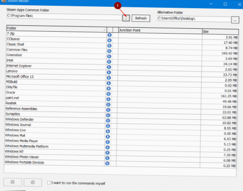 move installed programs to another drive windows 10