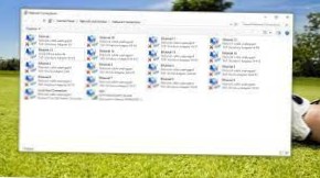 více síťových připojení Windows 10