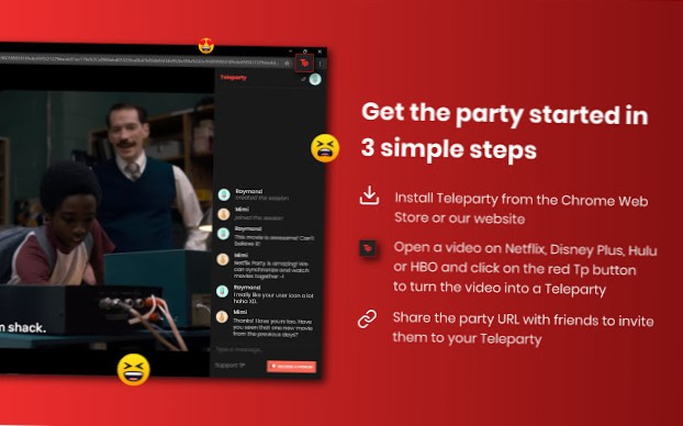 extensão netflix chrome
