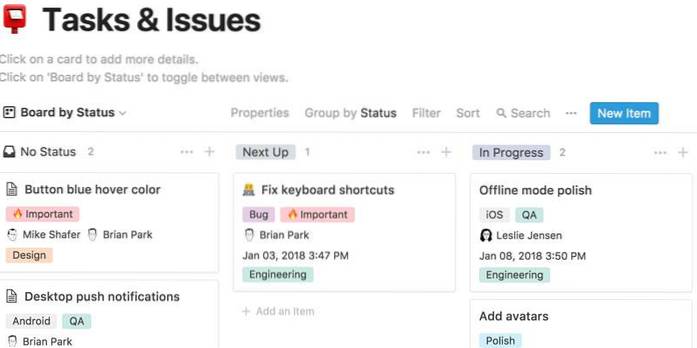 Notion Une application alternative de prise de notes pour remplacer Evernote