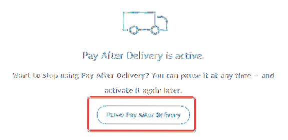 PayPal „Pay After Delivery“, co to je a jak jej zapnout nebo vypnout