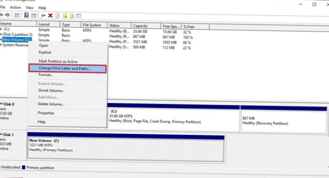 permanently assign drive letter