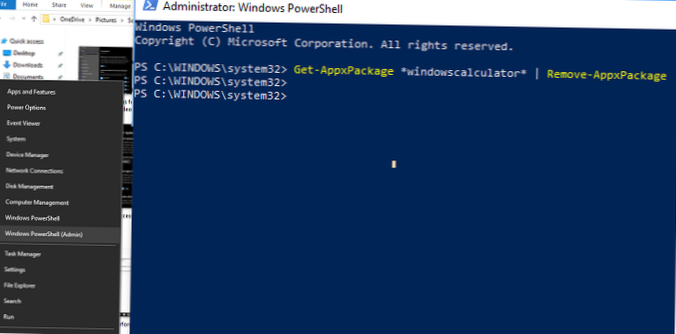 Powershell-Skript zum Entfernen von Windows 10-Apps für alle Benutzer