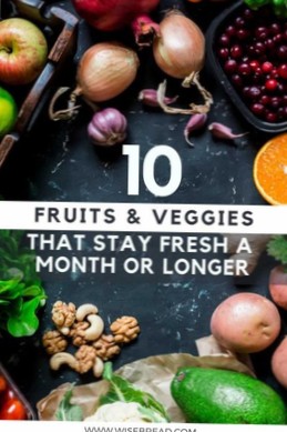 produce that lasts a long time