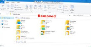 odebrat z navigačního panelu Windows 10
