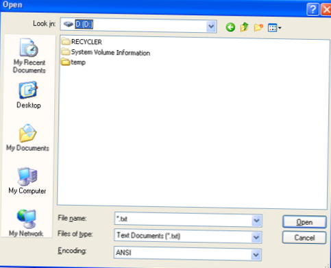 enregistrer en tant que fenêtre trop petite windows 10