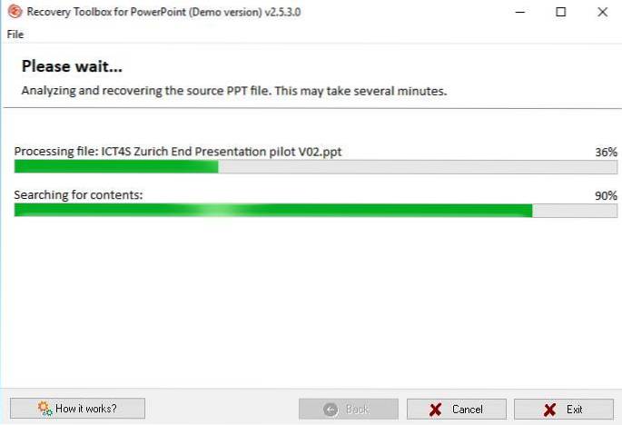 Save that Important Presentation with Recovery Toolbox for PowerPoint