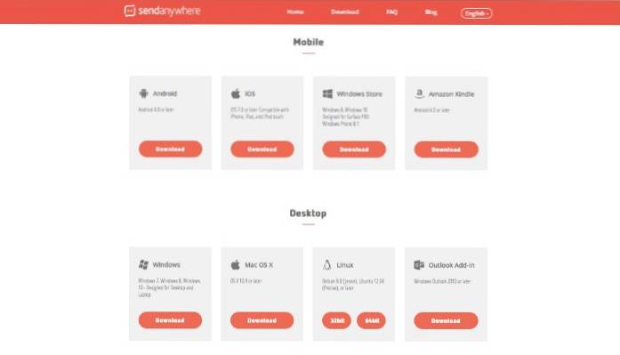 Securely Transfer Files to Different Devices Using SendAnywhere