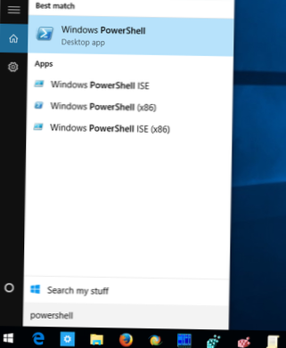 sideload aplicativos windows 10 powershell