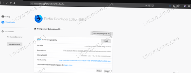 Zeichen Firefox-Erweiterung