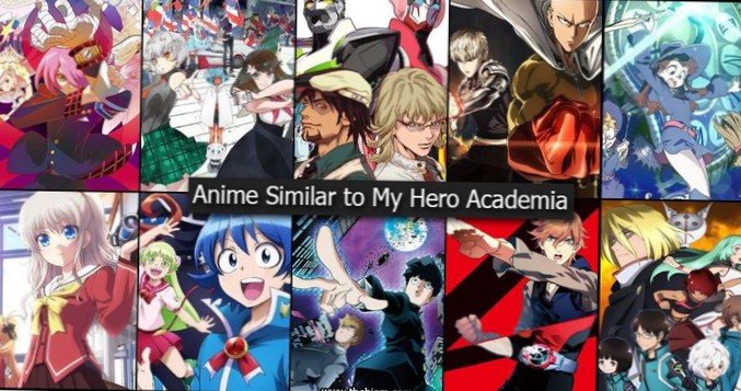 similar animes