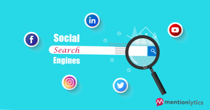 motore di ricerca nome utente social media