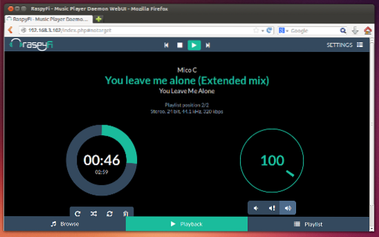 Riproduci in streaming musica HiFi dal Raspberry Pi