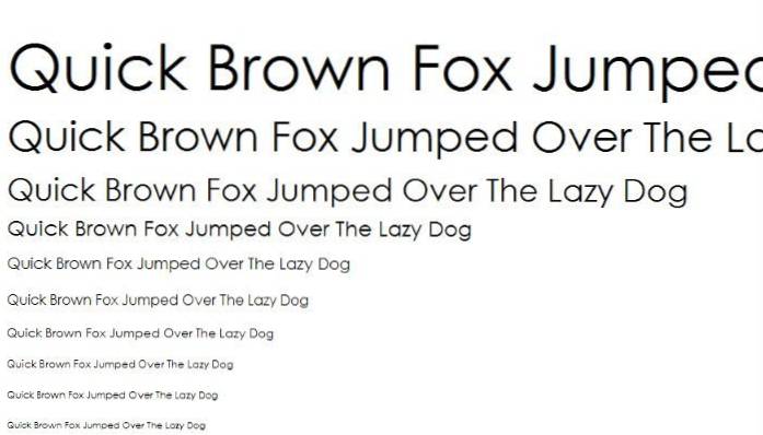 Basculez vers ces polices pour économiser sur l'encre de l'imprimante