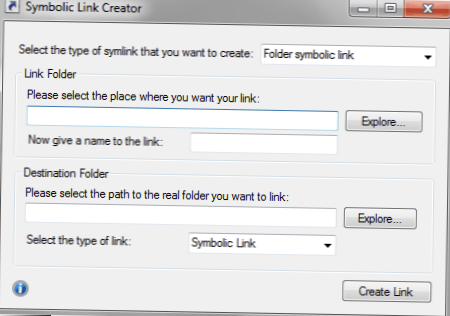 symbolic link creator