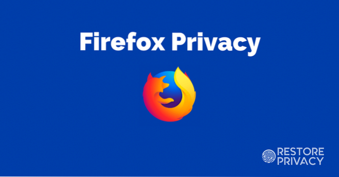 The Ultimate Firefox Privacy