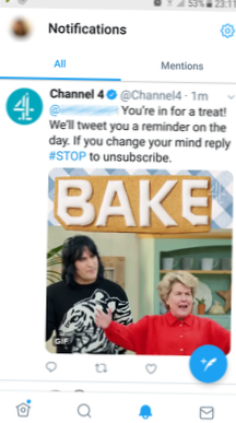 Twitter automatische Antwortkampagne