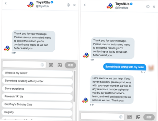 twitter přímá zpráva bot