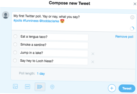 twitter poll questions