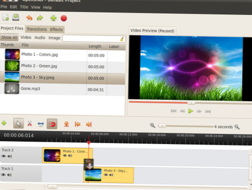 Vidéo Ubuntu aux images