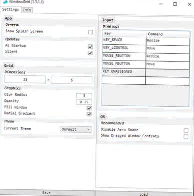 odinstaluj windowgrid