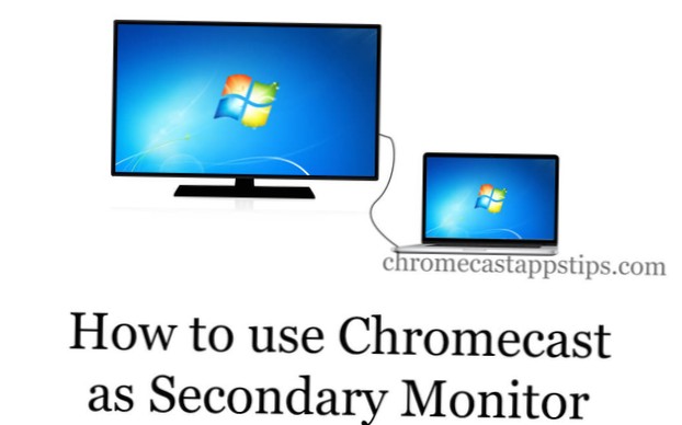 Verwenden Sie Chromecast als zweiten Monitor Windows 10 2020