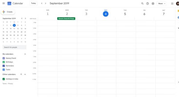 Usa Google Calendar per avvisare i colleghi che arriverai in ritardo