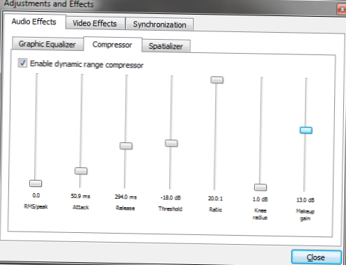 vlc kompressor einstellungen reddit