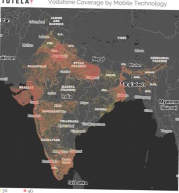 vérificateur de couverture réseau vodafone inde