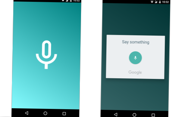voice recognition android studio