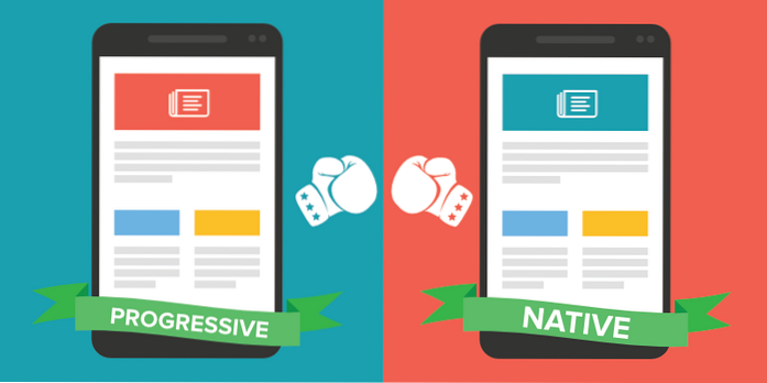 Was sind progressive Web-Apps und wie vergleichen sie sich mit nativen Apps??