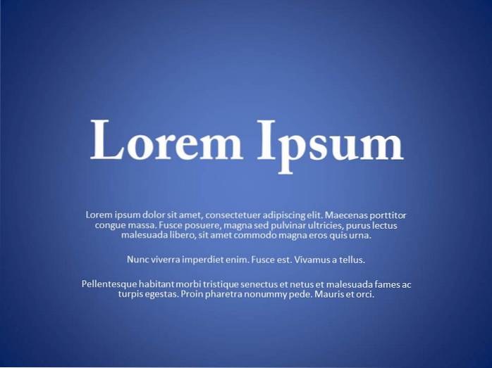 Qu'est-ce que «Lorem Ipsum» et pourquoi est-il utilisé?