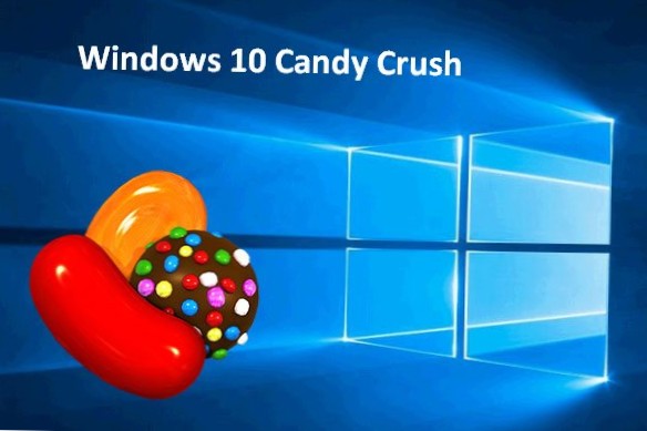 windows 10 candy crush fortsetter å installere