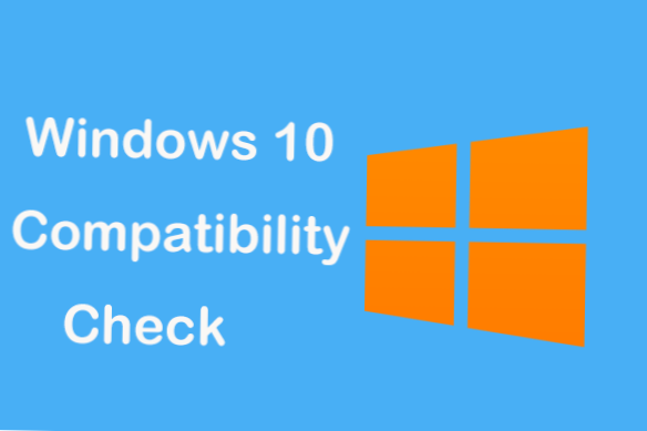 Windows 10 kompatibilitetskontrollkommandorad