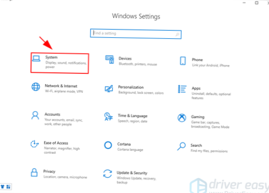 windows 10 allt är helskärm