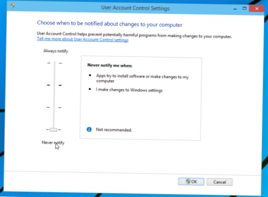 Windows 10 sagt mir immer wieder, dass ich Administratorrechte benötige