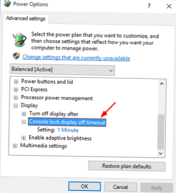 windows 10 lock when screen turns off