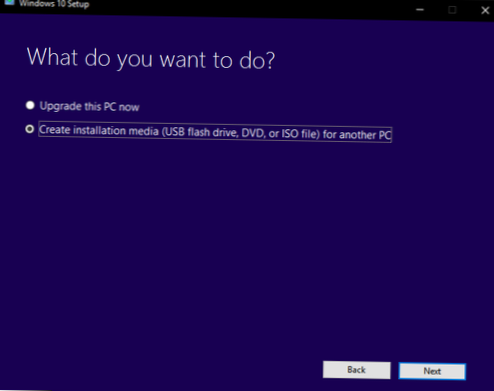 Verktyg för skapande av Windows 10-media som verifierar nedladdning